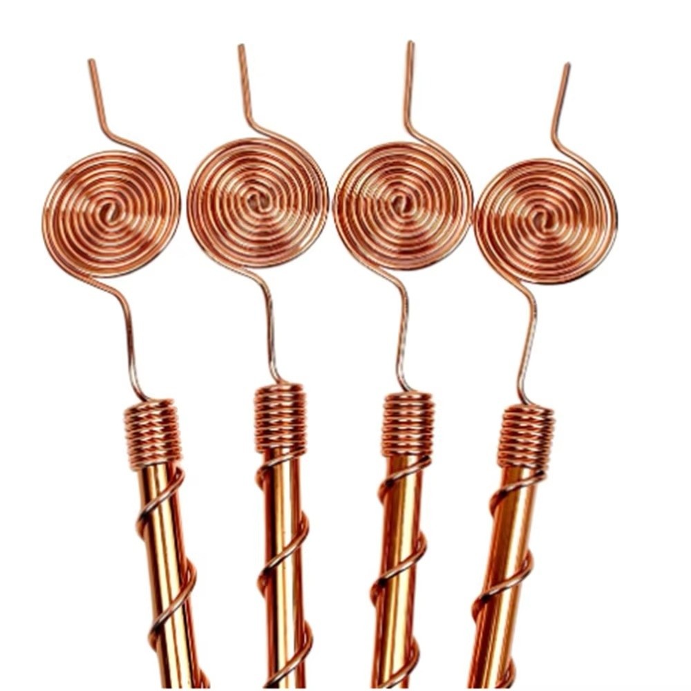 Plant Support Stake - Tiang Penyangga Tanaman Elektrokultur Spiral Baru,