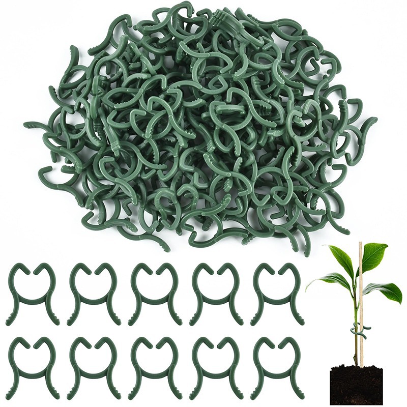Plant Support Stake - 50/100 Buah Klip Tanaman Kebun Penyangga
