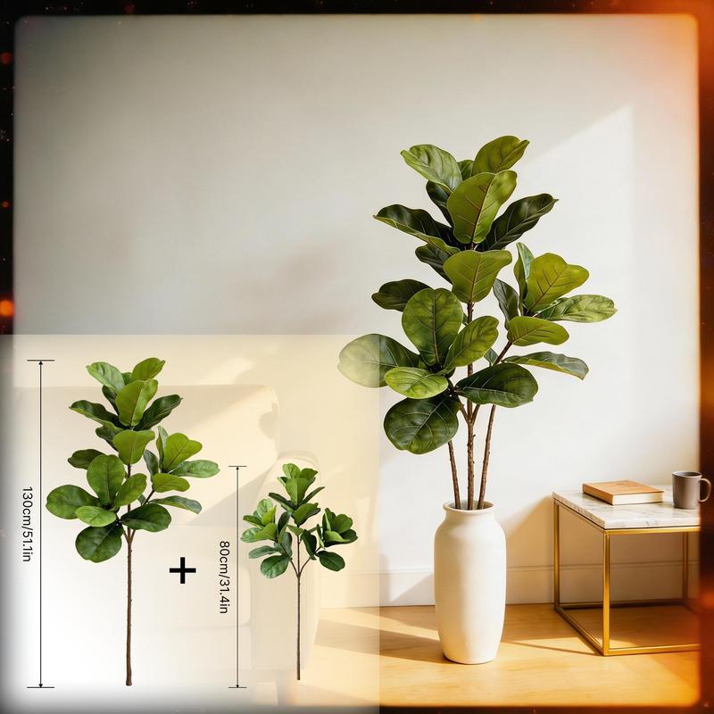 Pohon Ficus Lyrata Buatan Beru - Fiddle Leaf Fig ulasan dan harga