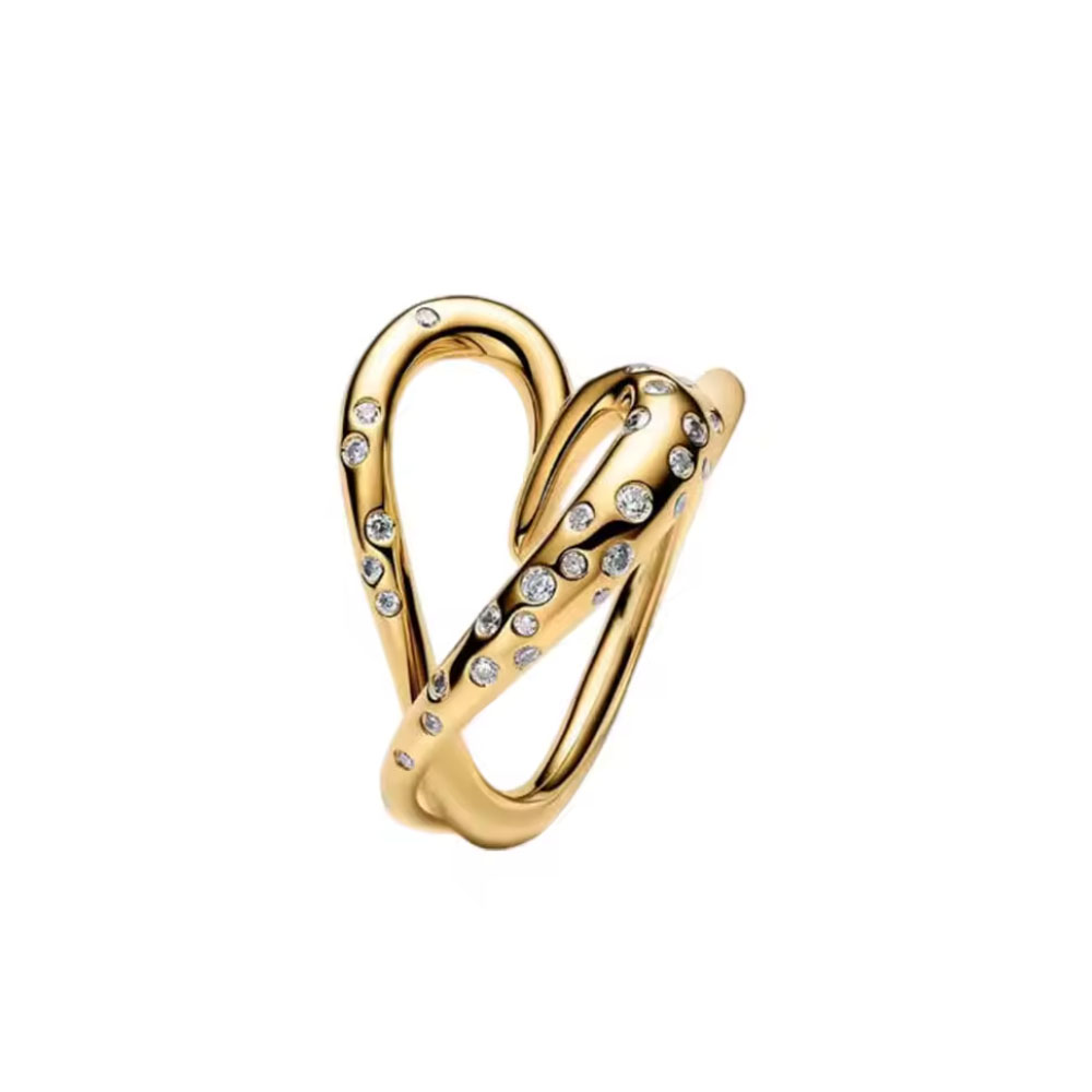 Cincin Perak 925 untuk Wanita  - Snake Plant ulasan dan harga