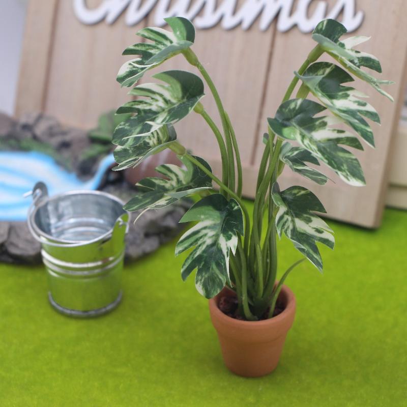 Baru.1PC 1/12 Rumah Boneka Sim - Pothos ulasan dan harga