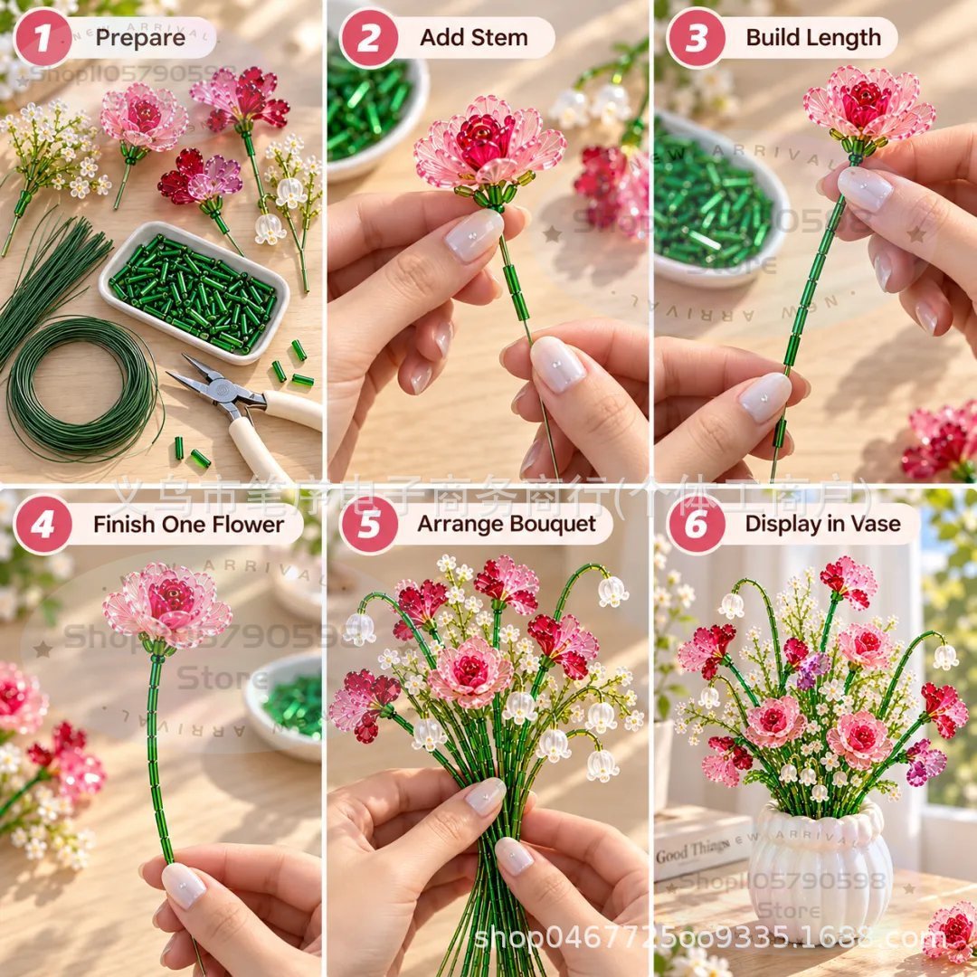 Paket Kerajinan Bunga Liar Ber - Pothos ulasan dan harga